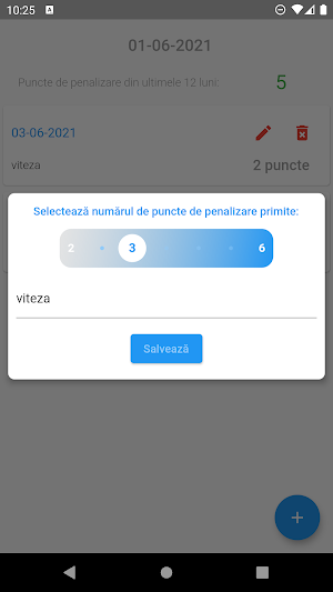 Calculator Puncte de Penalizare Screenshot 3