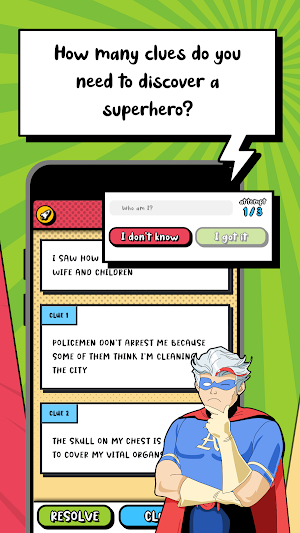 Alexantrivia - Superheroes Screenshot 2
