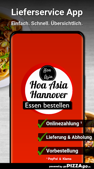 Hoa Asia Restaurant Hannover Screenshot 0