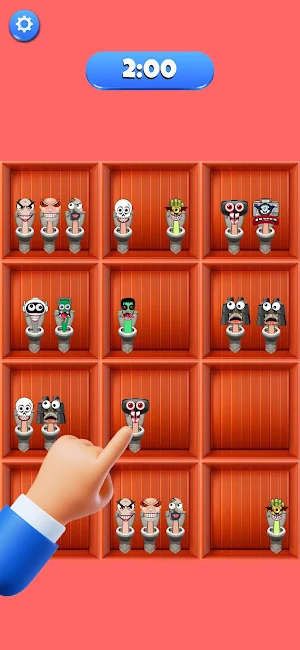 Triple Match Monster Toilet Screenshot 1