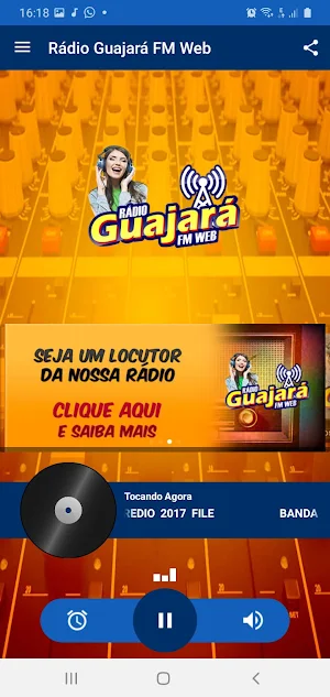 Rádio Guajará Fm Web Screenshot 2