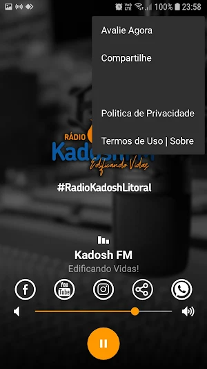 Radio Kadosh Litoral Screenshot 2