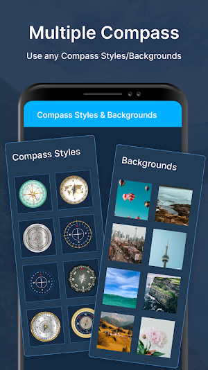 Qibla Compass: Digital Compass Screenshot 1