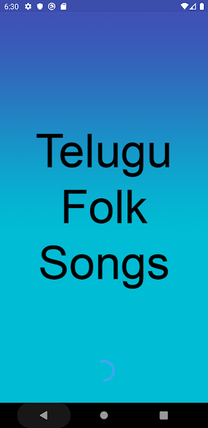 Telugu Folk Songs Screenshot 0