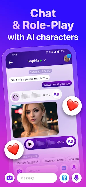 RoleChat: AI Friend & Roleplay Screenshot 0