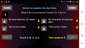 ScrumQuizzers Screenshot 2