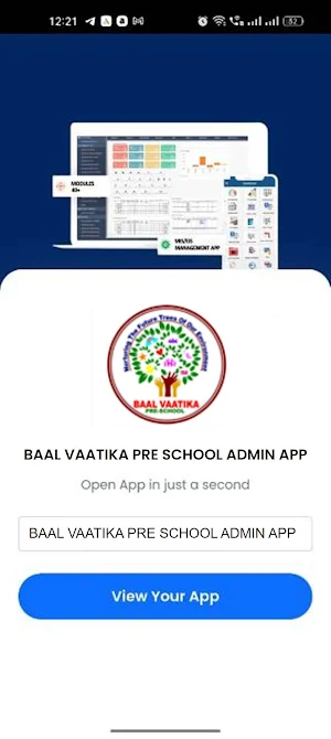 BAAL VAATIKA ADMIN APP Screenshot 0