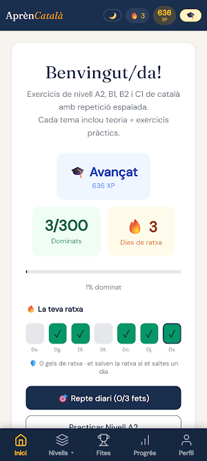 AprènCatalà: learn Catalan Screenshot 0