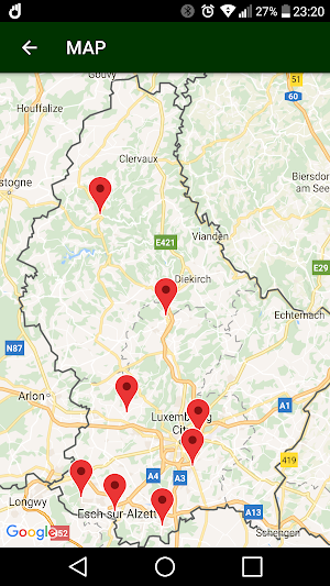 Luxembourg Pharmacies On Duty Screenshot 1