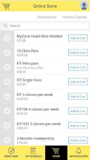 Fit District Screenshot 2