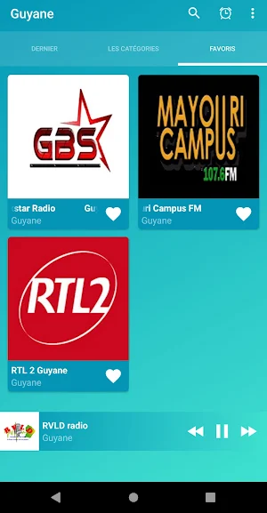 Guyane radios online Screenshot 3