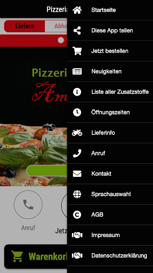 Pizzeria Amore Italia Screenshot 2