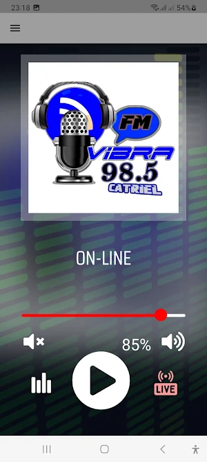 Fm Vibra Catriel Screenshot 2