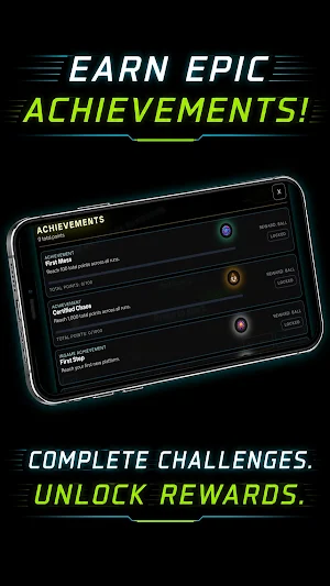 Neon Bounce: The Horizon Screenshot 2