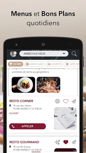 Menu Du Jour MDJ Screenshot 2