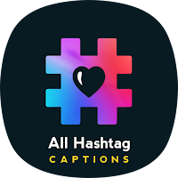Hashtag generator, Captions