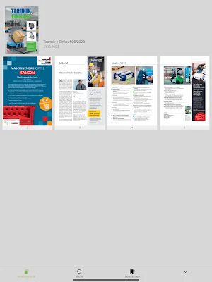 TECHNIK+EINKAUF eMagazin Screenshot 2