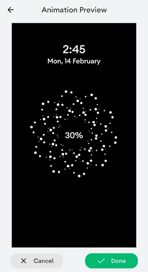 Battery Charging Animation Screenshot 2