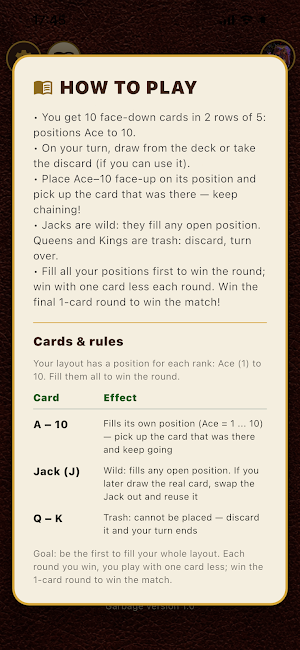 Garbage Card Game Screenshot 2