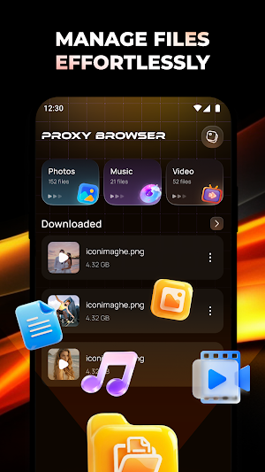 Proxy Browser - Private Web Screenshot 3