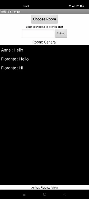 Talk To Stranger Screenshot 1