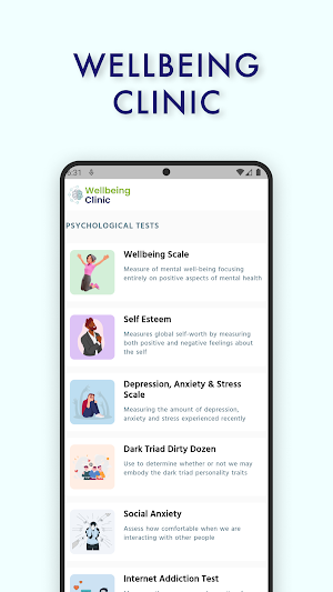 Wellbeing Clinic Screenshot 0
