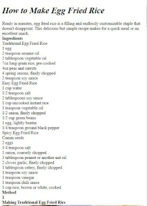Egg Recipes Guide Screenshot 1