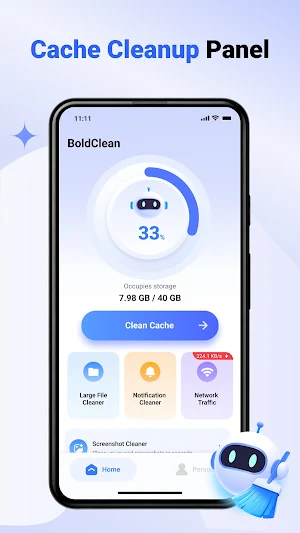 BoldClean: Fast Cleaner Screenshot 0