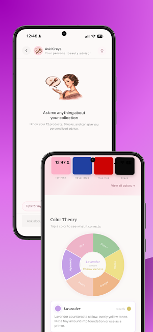 Kireya: Makeup Organizer Screenshot 3