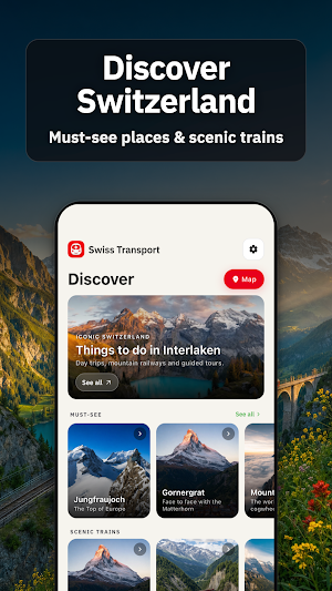 Swiss Transport: Train Times Screenshot 3