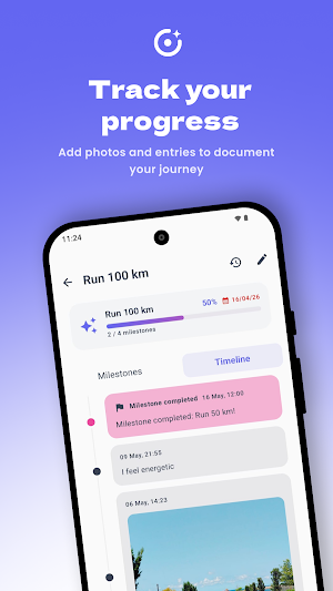 Focus Diary: Goal Tracker Screenshot 2