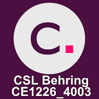 CSL Behring - CE1226_4003