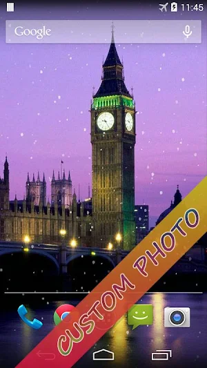 Snowfall Live Wallpaper Screenshot 3