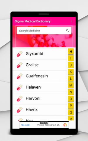 Medical Dictionary Screenshot 3