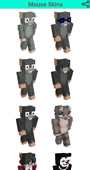 Mouse Skins For Minecraft Screenshot 1