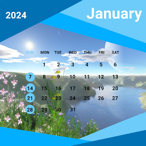 Photo Frame 2024 Calendar Screenshot 2