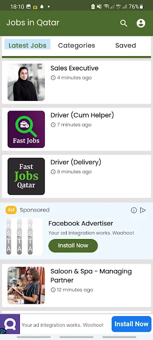 Fastjobs - All Jobs in Qatar Screenshot 1
