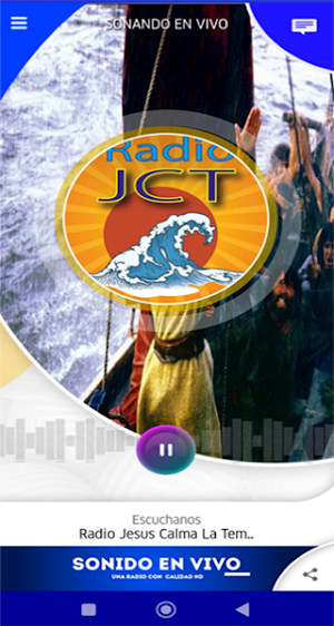 Radio Jesús Calma LaTempestad Screenshot 0