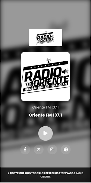 Radio Oriente Screenshot 0