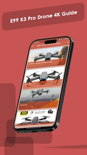 E99 K3 Pro Drone 4K Guide Screenshot 2