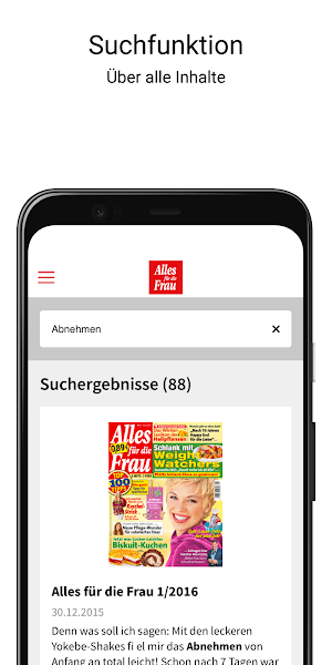 Alles für die Frau ePaper Screenshot 2