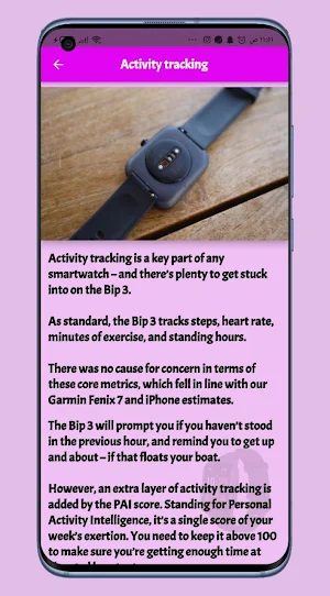 Amazfit Bip 3 Pro Guide Screenshot 3