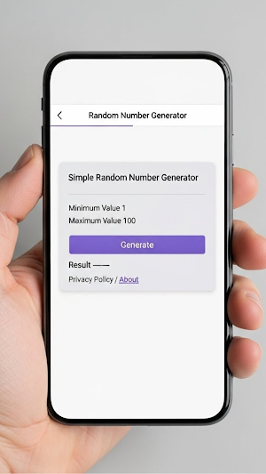 Random Number Generator Screenshot 3