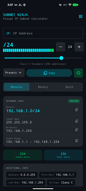 Subnet Ninja - IP Calculator Screenshot 0