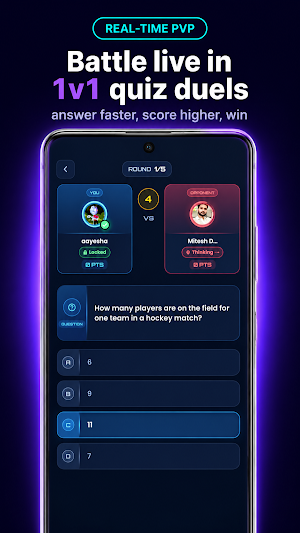 Quiz Battle: Trivia PvP Games Screenshot 1