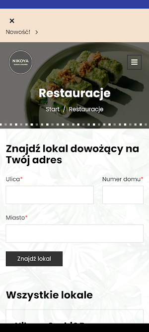Nikoya Sushi & Ramen Screenshot 0