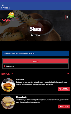Burgermania Łask Screenshot 2
