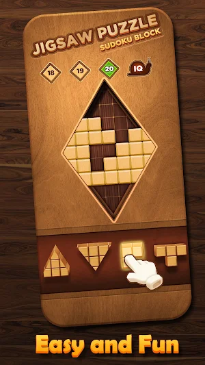 Jigsaw puzzle & Sudoku block Screenshot 0