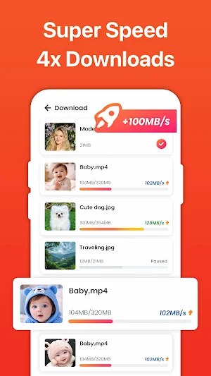 Video Downloader & Fast Player Screenshot 1