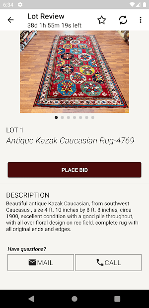 Woven Rug Gallery Screenshot 2